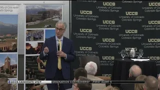 CU President finalist visits UCCS