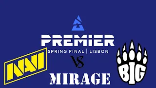 CS:GO – Navi vs. Big [Mirage] Map 1