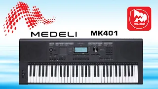 [Eng Sub] MEDELI MK401 portable keyboard with a lot of features