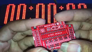 Counter Up / Stopwatch / Timer Arduino P10 2 Panel