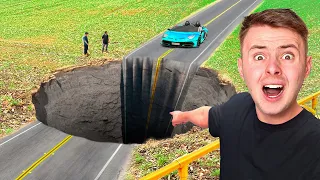 Moje Lamborghini VS Obří Díra! 😱