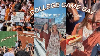 college day in my life : FOOTBALL GAME @ UT AUSTIN (my last one as a student)