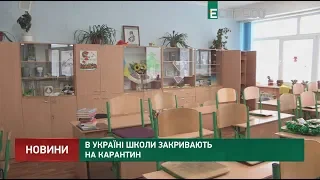 В Україні школи закривають на карантин