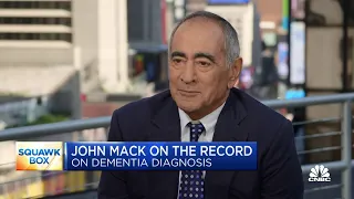 Former Morgan Stanley CEO John Mack on dementia diagnosis: 'If you have a problem, you go at it'