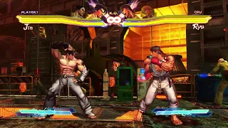 Street Fighter X Tekken | Jin has very Cool Combos and Rage Arts!