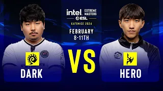 Dark vs. herO - IEM SC2 Katowice 2024 - Group Stage