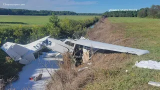 Pilot killed, 2 passengers hurt in Newport News plane crash