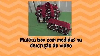 Descubra , pelas fotos, ideias lindas de nécessaire box!