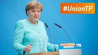 #UnionTP: Rede von Angela Merkel