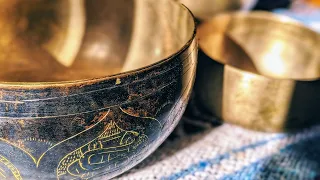 10 MINUTES Deep Relaxing Tibetan Singing Bowls | Music for Relaxing | Singing Bowl Meditation