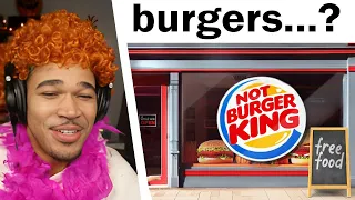Plaqueboymax reacts to I Opened A FAKE Burger King