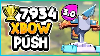 Road to 🏆8000 with 3.0 Xbow (Part 2) — Clash Royale