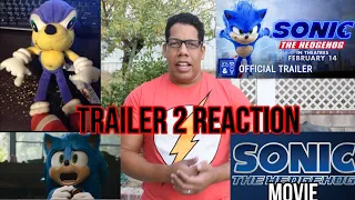 Sonic The Hedgehog  (2020) - New Official Trailer 2 (Reaction)