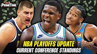 NBA PLAYOFFS UPDATE: Current Conference Standings! | VSiN PrimeTime - 04-11-24