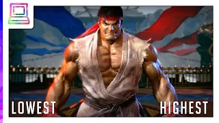 Street Fighter 6 - Lowest Vs Highest Graphics Comparison (1080p HD / 60FPS)