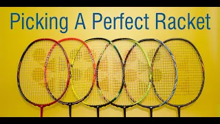 How to Choose a Badminton Racket that is Suitable for you