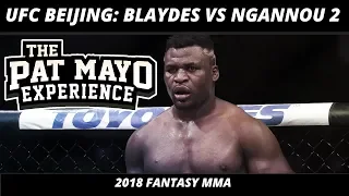 2018 Fantasy MMA: UFC Beijing DraftKings Picks & UFC Fight Night 141 — Blaydes vs Ngannou 2