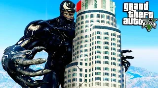 ГИГАНТСКИЙ ВЕНОМ НАПАЛ НА ГОРОД В ГТА 5 МОДЫ! VENOM ОБЗОР МОДА В GTA 5! ВИДЕО ГТА MODS