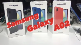 Samsung Galaxy A02 Unboxing & First Look All Colors 😍😍