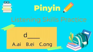 Test Your Listening Skills of Pinyin.