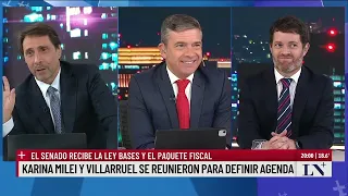 El análisis de los principales temas del día en el pase entre Eduardo Feinmann y Pablo Rossi