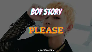 BOY STORY (男孩的故事) - PLEASE [TRADUÇÃO]