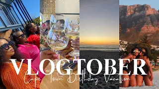 VLOGTOBER EP2: CAPE TOWN GIRLSTRIP BIRTHDAY VACATION PART 2 | SOUTH AFRICAN YOUTUBER