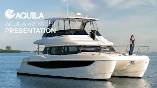 New Model Premiere | Aquila 42 Yacht Power Catamaran | Digital Presentation