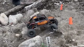 VW beetle bug rock crawler , killer build