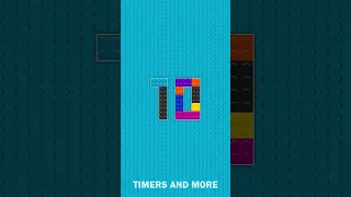 20 Second Colorful Lego Inspired Countdown Timer