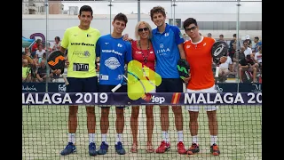 Vamos Pádel. Edu Alonso y Álex Arroyo contra Miguel Yanguas e Iván Ramírez. C España menores 2019