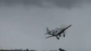 P51 Mustang take off
