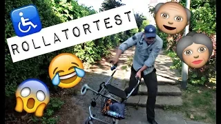 HÄRTETEST - Wir testen einen ROLLATOR | Kann der wirklich ALLES ? | Altenpflege