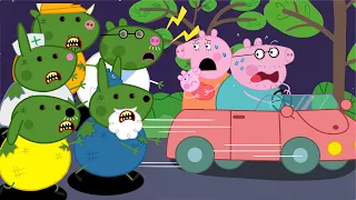 PEPPA PIG ZOMBIE APOCALYPSE - PEPPA SAVE IN THE CITY PIG