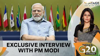 PM Modi Speaks to Moneycontrol, Spells Out India's Agenda at G20 Summit | Vantage with Palki Sharma