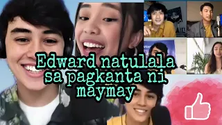 EWARD NAPABILIB SA BOSES NI MAYMAY AT NATULALA😍