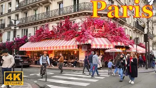 Paris,France🇫🇷 - Paris April 2024 - 4K HDR Walking Tour | Spring 2024 | Paris 4K | A Walk In Paris