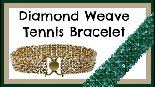 Diamond Weave Tennis Bracelet - (Jewelry Making)