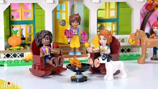 Autumn's House (and Mia's a mum now) - Lego Friends set build & review