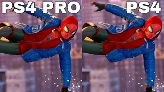 [4K] Spider-Man Miles Morales - PS4 vs PS4 Pro Frame Rate Test & Graphics Comparison Analysis