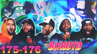 Team 7 Rasengan! Boruto 175 & 176 Reaction/Review