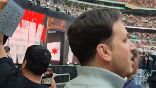 "Real World Champion" CM Punk entrance at AEW All In 2023 at Wembley