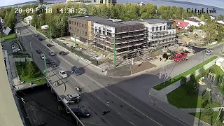 ДТП с мотоциклистом, Петрозаводск, 20.09.2018