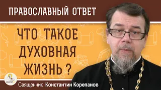 Что такое ДУХОВНАЯ ЖИЗНЬ ?  Священник Константин Корепанов