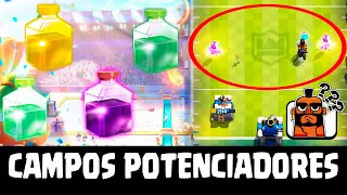 Desafío ⭐CAMPOS POTENCIADORES⭐ MAZO para GANAR FÁCIL Clash Royale Sergio1722