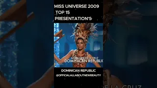 Miss Universe 2009 Top 15 Presentation's.. #missuniverse #allaboutnewbeauty