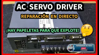 🔴 DIRECTO: Reparación AC SERVO DRIVER