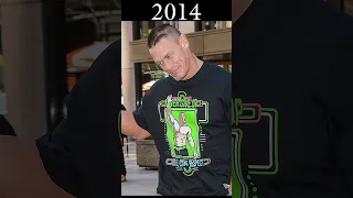 Evolution of John Cena 1996 to 2023 #shorts #evolution