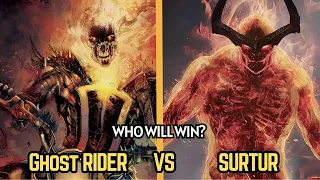 Surtur vs Ghost Rider: Who Will Win? #Surtur #GhostRider #SurturvsGhostRider