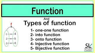 Function and its types -Study Logic